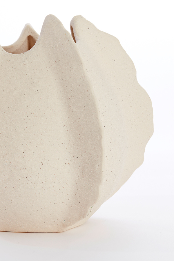 Light & Living - Vaas KELAPA - 26.5x26x23cm - Wit