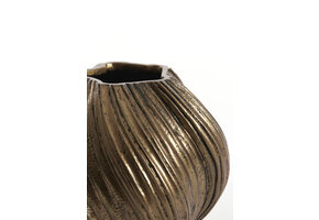 Light & Living - Vaas YATUNG - Ø34x32cm - Brons