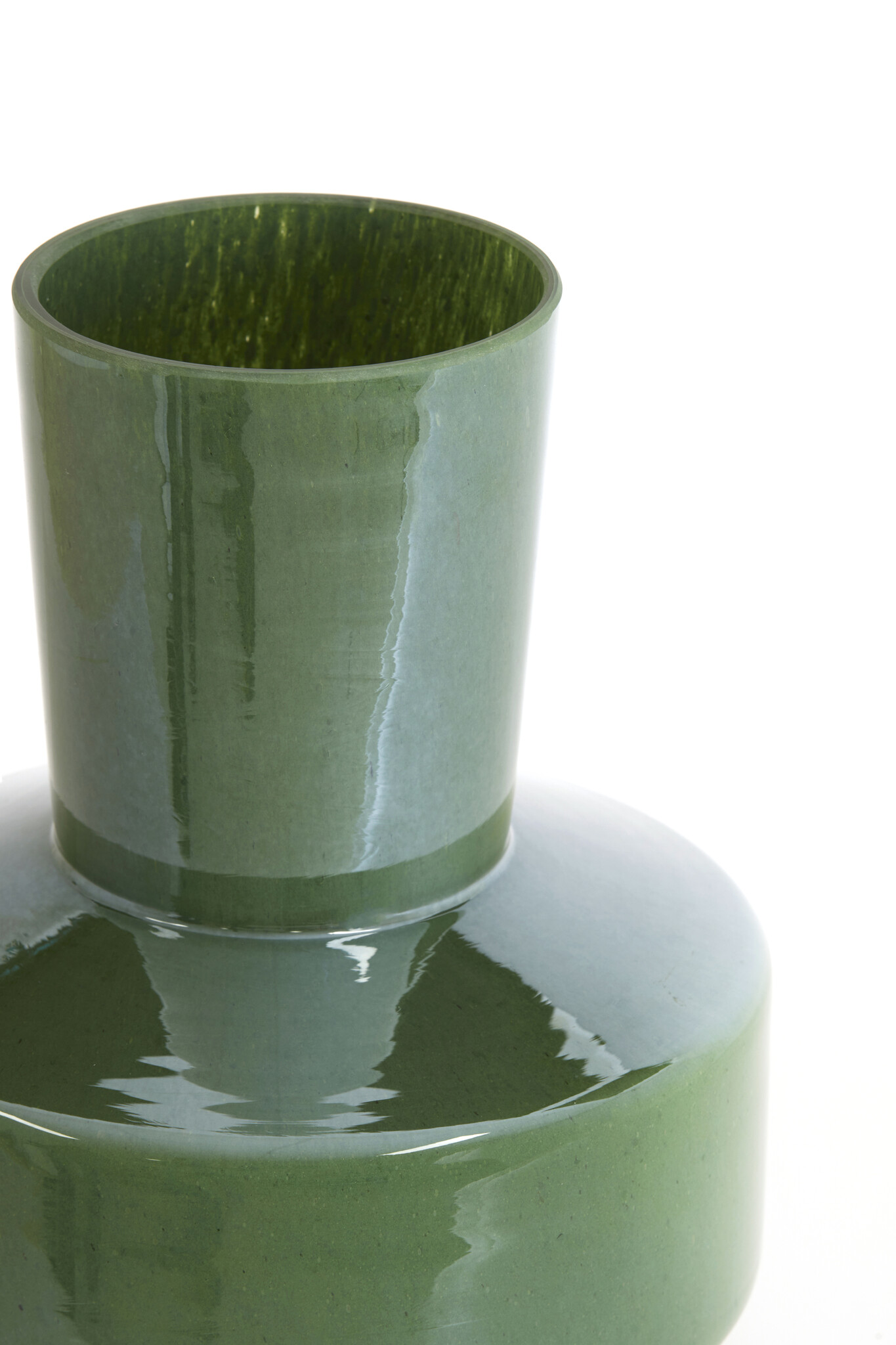 Light & Living - Vaas TRASMO - Ø23.5x42cm - Groen