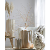 Light & Living - Vaas SANGULI - 15x14.5x19cm - Wit