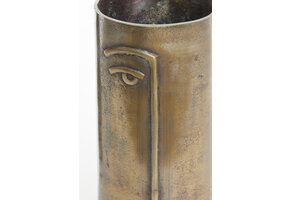 Light & Living - Vaas CAPADE - Ø15x35cm - Brons