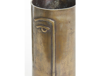 Light & Living - Vaas CAPADE - Ø15x35cm - Brons