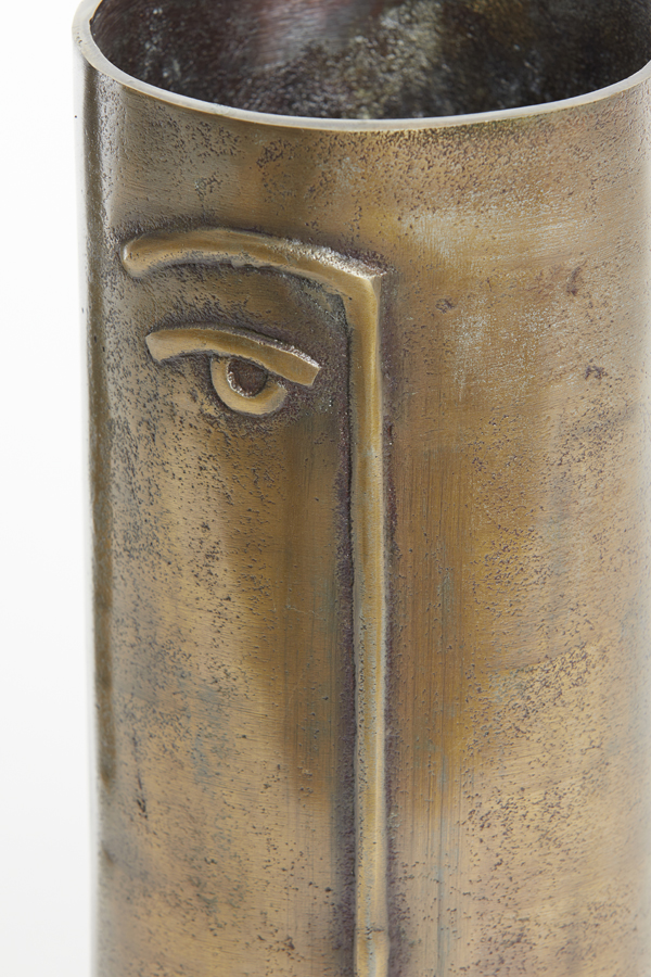 Light & Living - Vaas CAPADE - Ø15x35cm - Brons