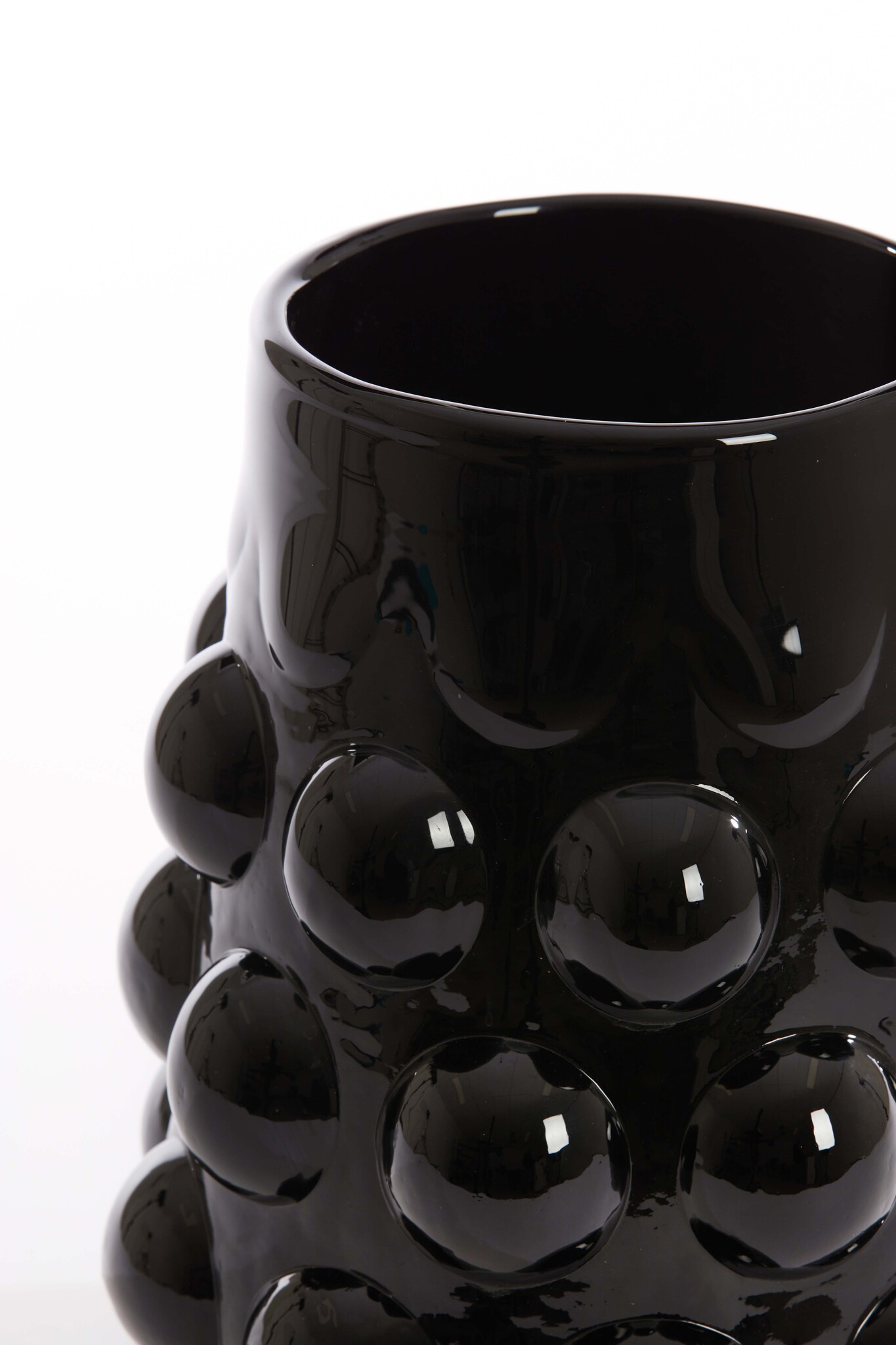 Light & Living - Vaas HAROA - Ø24x30cm - Zwart