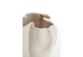 Light & Living - Vaas SANGULI - 33.5x33x22.5cm - Wit