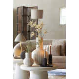 Light & Living - Vaas ULLOA - Ø34x52cm - Bruin