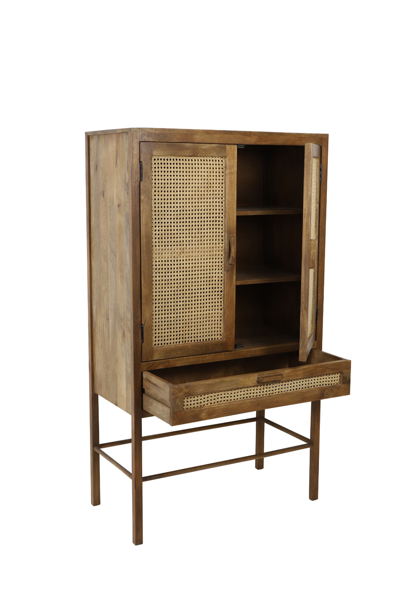 Light & Living - Kast NIPAS - 90x45x160cm - Bruin