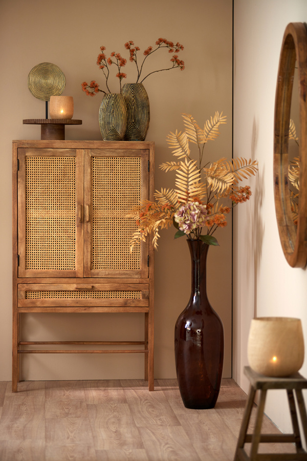 Light & Living - Kast NIPAS - 90x45x160cm - Bruin