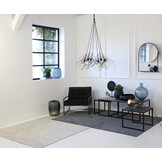 Light & Living - Salontafel KUMALU - 120x60x45cm - Zilver - Set van 3