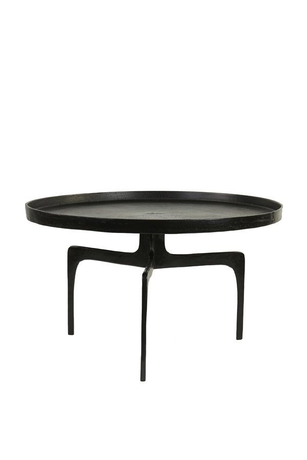 Light & Living - Salontafel PANO - Ø75x44cm - Brons - Set van 2