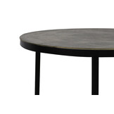 Light & Living - Salontafel TRELO - Ø76x46cm - Brons - Set van 2