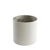 Light & Living - Lampenkap VELOURS - Ø45x45cm - Wit