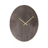 Light & Living - Klok GWENNA - 58x3x58cm - Bruin