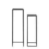 Light & Living - Zuil BOCA - Ø35x120cm - Zwart - Set van 2