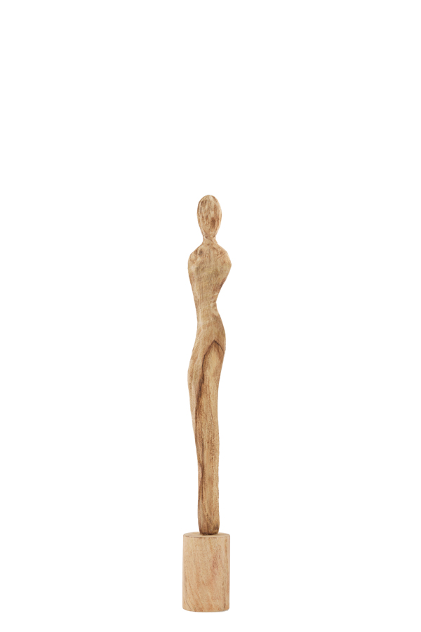 Light & Living - Ornament KATOPA - Ø7.5x66cm - Bruin