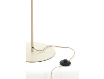 Light & Living - Vloerlamp FRINGE - Ø30x165cm - Bruin