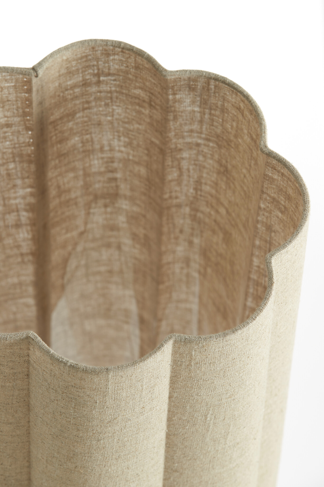 Light & Living - Vloerlamp FRINGE - Ø30x165cm - Bruin