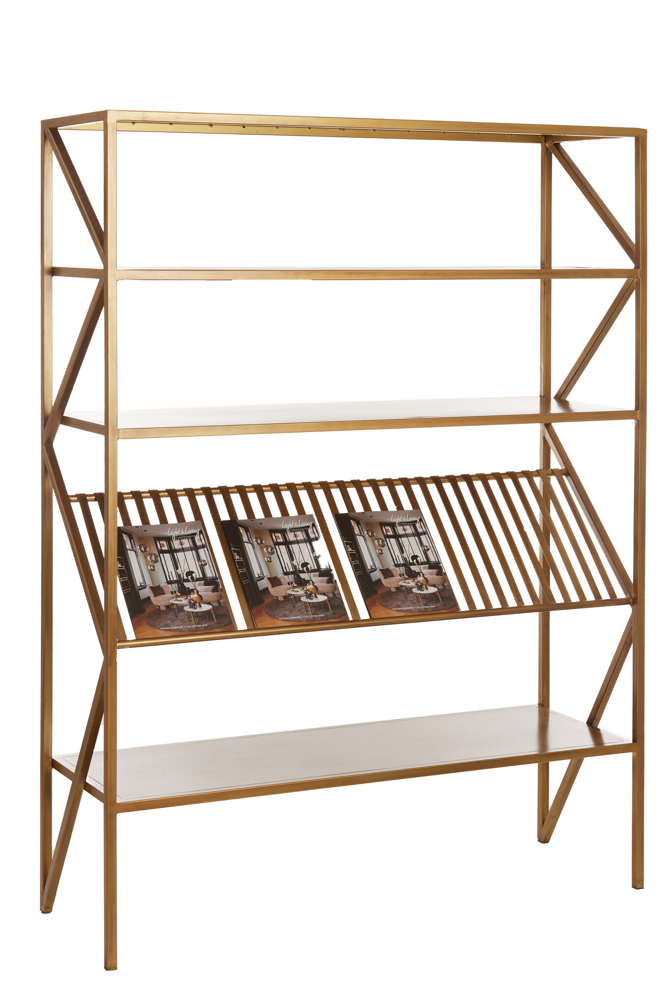Light & Living - Kast EZRA - 120x40x160cm - Brons