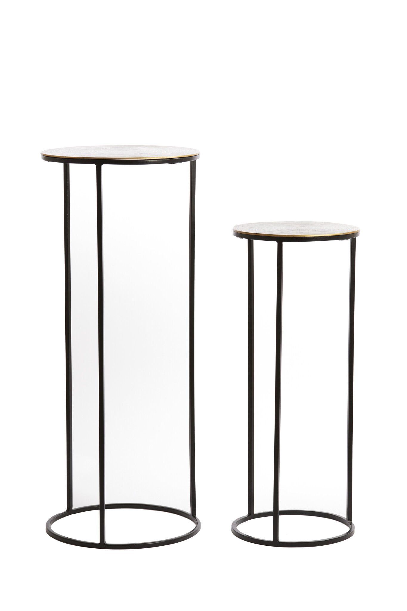 Light & Living - Zuil PRIMO - Ø41x101cm - Brons - Set van 2