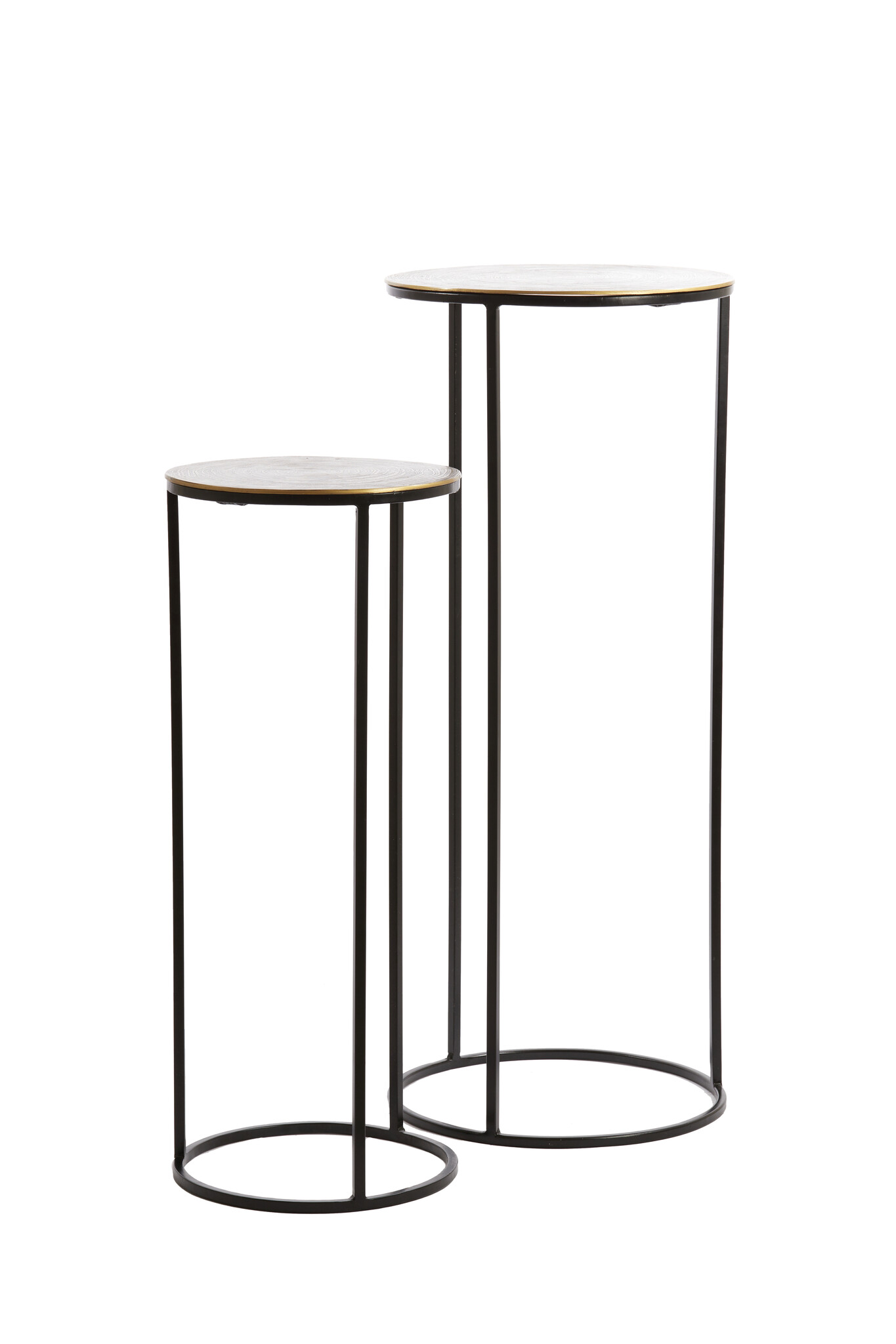 Light & Living - Zuil PRIMO - Ø41x101cm - Brons - Set van 2