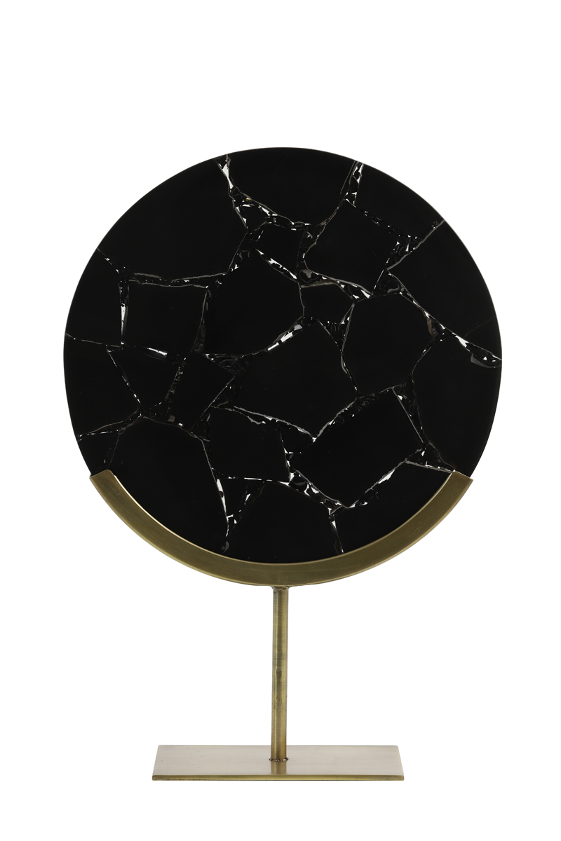 Light & Living - Ornament GOUYA - 35x12x50cm - Zwart