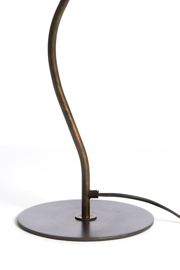 Light & Living - Tafellamp ELIMO - Ø25x67cm - Bruin