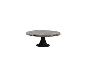 Light & Living - Schaal LAYO - Ø40x15cm - Zwart