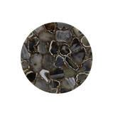 Light & Living - Schaal LAYO - Ø40x15cm - Zwart