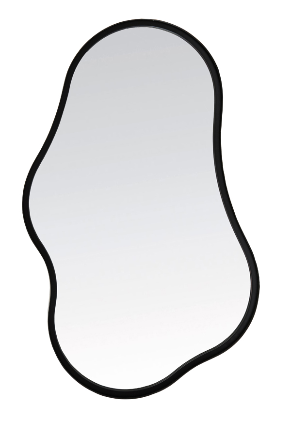 Light & Living - Spiegel LEVU - 39x4x59.5cm - Zwart