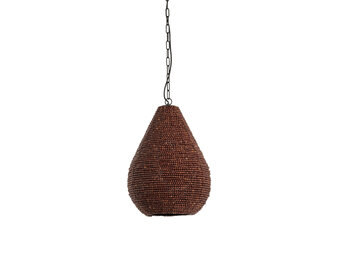 Light & Living - Hanglamp KABINDA - Ø31x39cm - Bruin