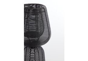 Light & Living - Windlicht FELLINI - Ø18x41.5cm - Zwart