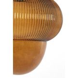 Light & Living - Hanglamp OVNIS - Ø35x40cm - Bruin