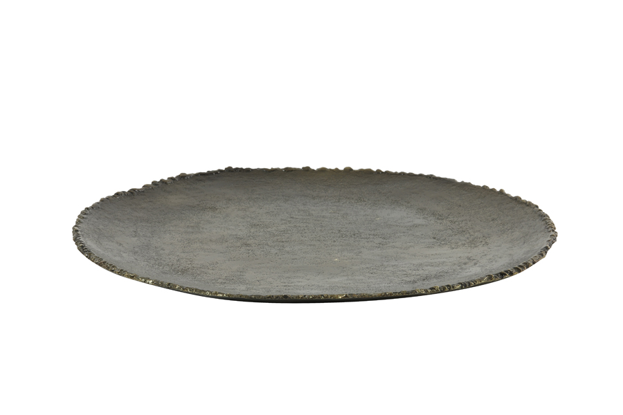 Light & Living - Schaal XIBOR - 41x39x2.5cm - Brons