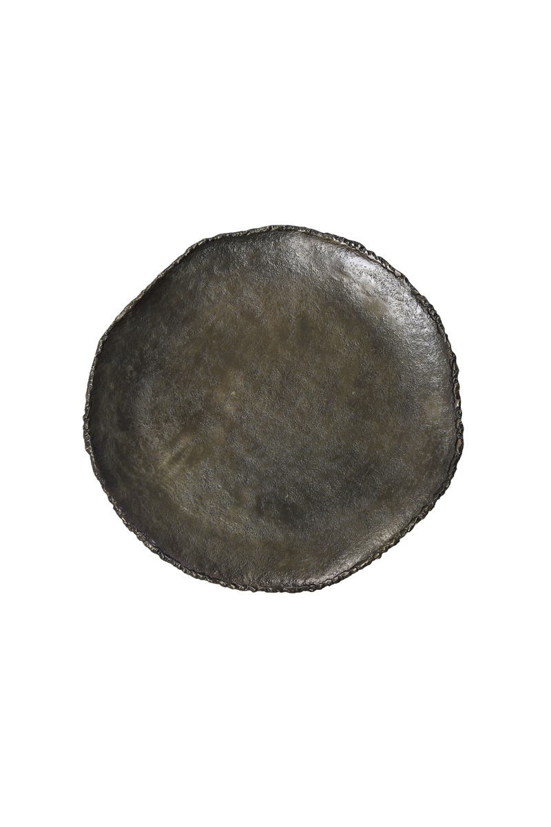 Light & Living - Schaal XIBOR - 41x39x2.5cm - Brons