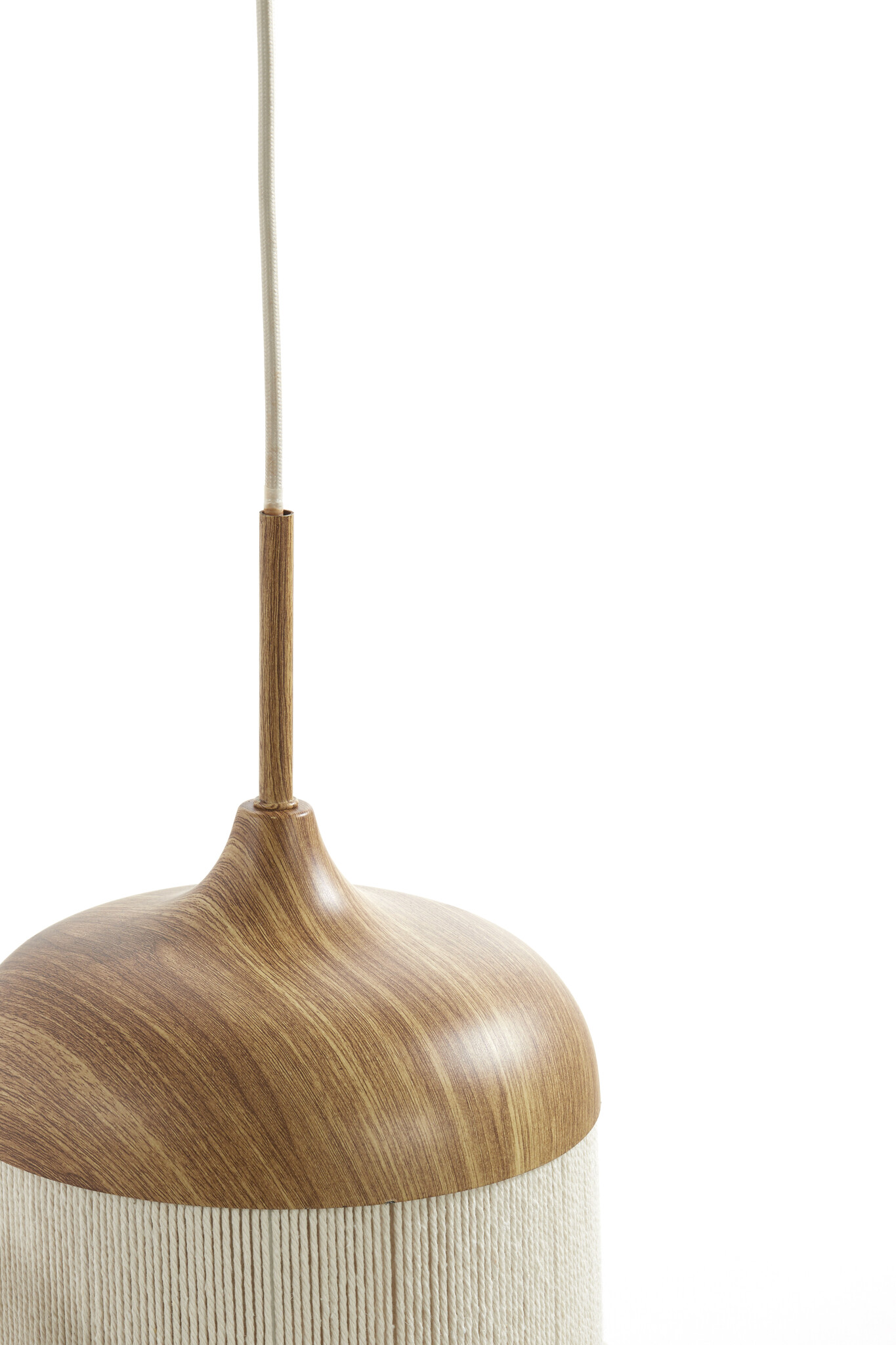 Light & Living - Hanglamp DANIA - 90x22x32cm - Bruin