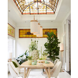 Light & Living - Hanglamp DANIA - 90x22x32cm - Bruin