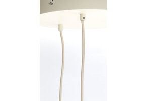 Light & Living - Hanglamp BISHO - Ø30x14cm - Bruin