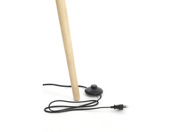 Light & Living - Vloerlamp ILIAS - Ø52x122cm - Bruin