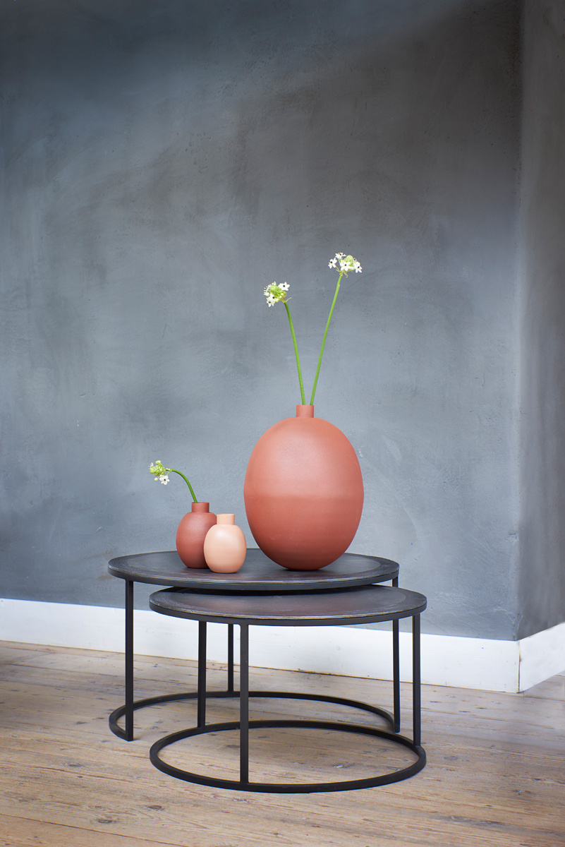 Light & Living - Salontafel TALCA - Ø75x45cm - Brons - Set van 2