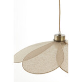 Light & Living - Hanglamp FYANO - Ø46x13cm - Bruin