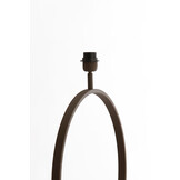 Light & Living - Lampvoet LIVA - 50x15x59cm - Bruin