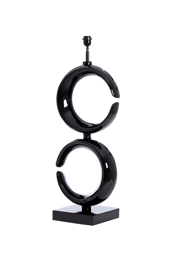 Light & Living - Lampvoet MAAN - 37x26x99cm - Zwart