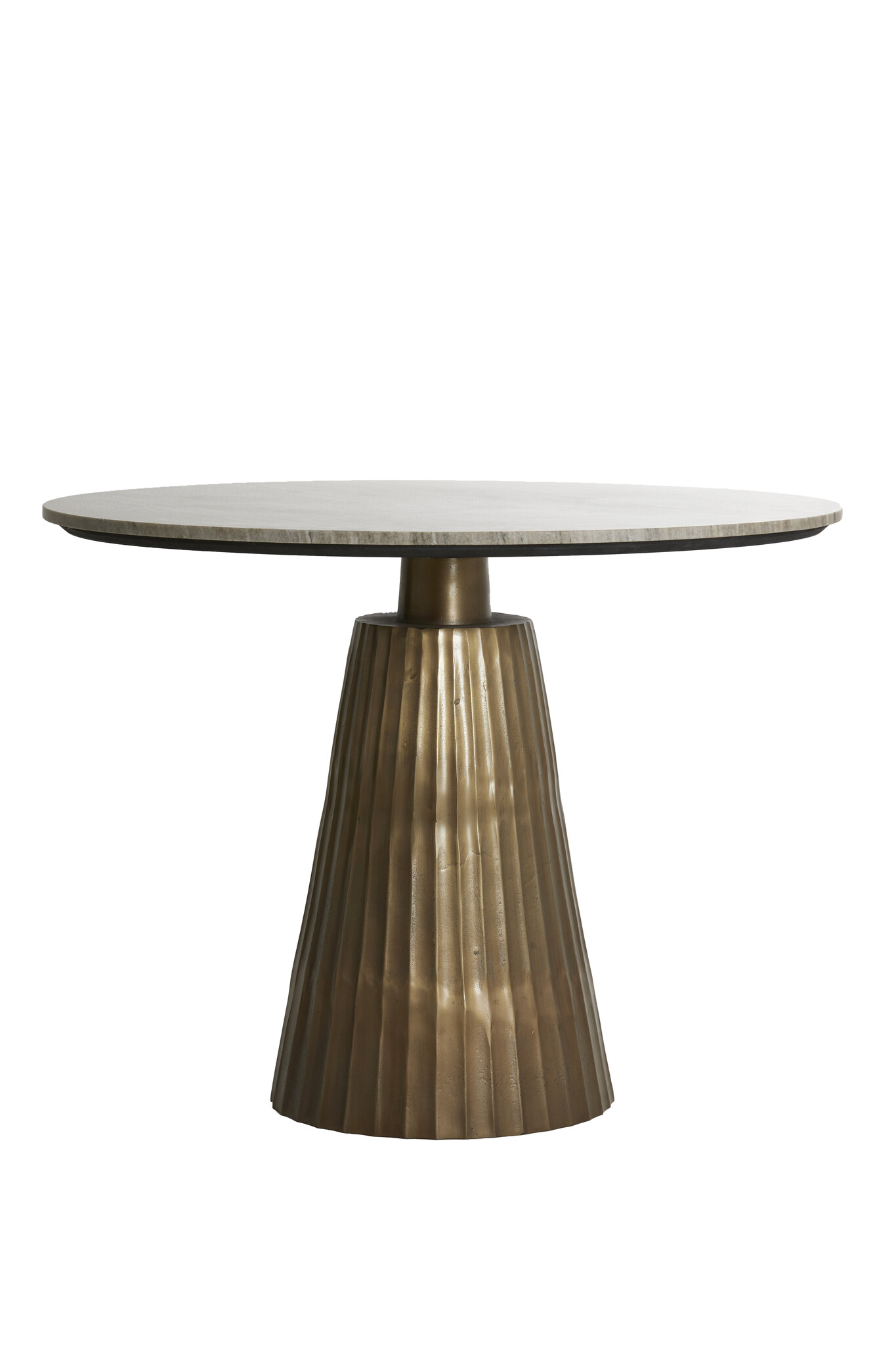 Light & Living - Eettafel RIANNE - Ø100x75cm - Bruin