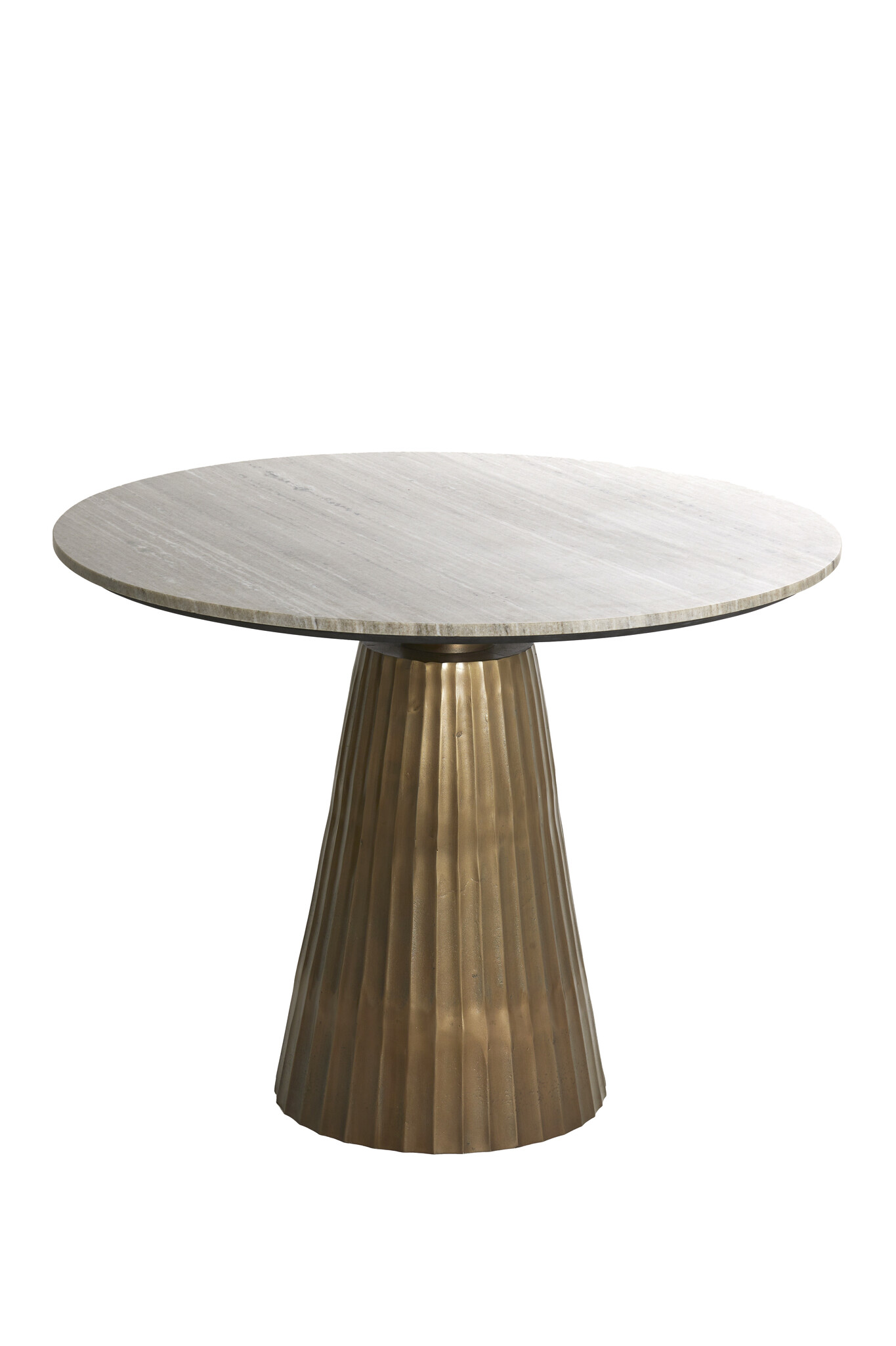 Light & Living - Eettafel RIANNE - Ø100x75cm - Bruin