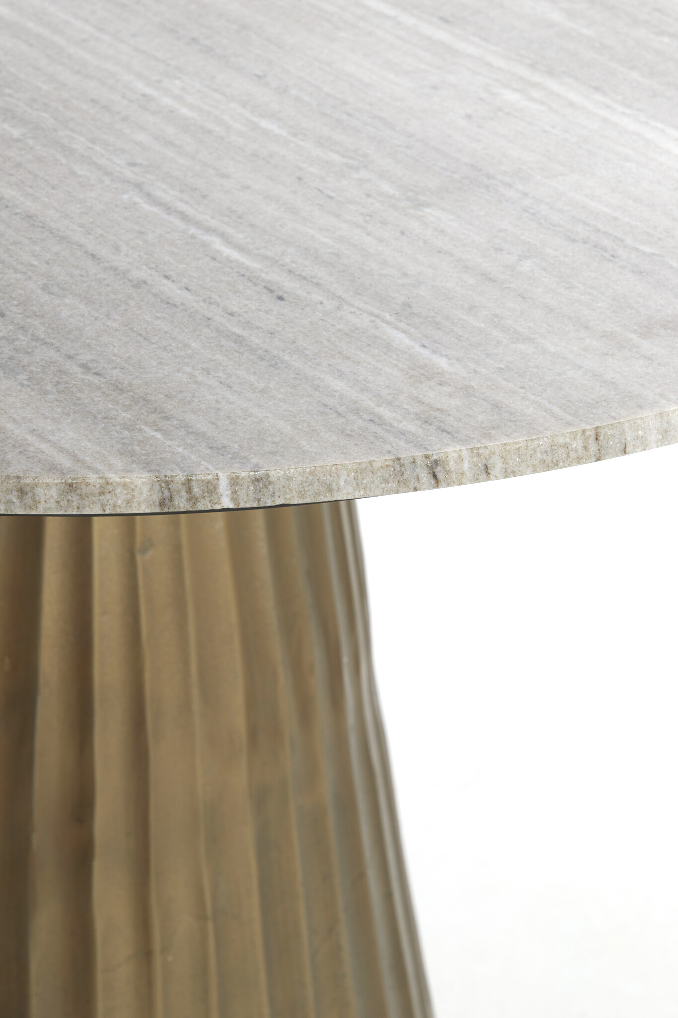 Light & Living - Eettafel RIANNE - Ø100x75cm - Bruin