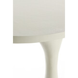Light & Living - Bijzettafel MACAU - 40x33x61cm - Wit