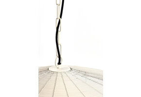 Light & Living - Hanglamp BAHOTO - Ø40x18cm - Wit