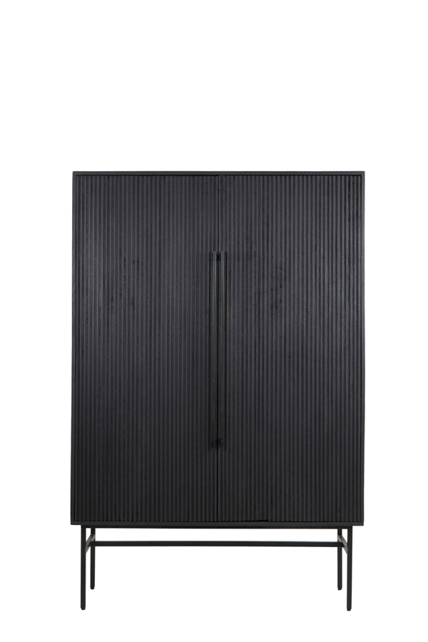 Light & Living - Kast ABAGE - 120x40x180cm - Zwart