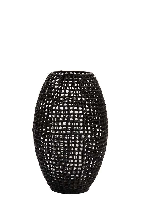 Light & Living - Windlicht MARCIO - Ø25x39cm - Zwart