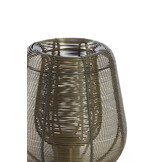 Light & Living - Tafellamp ABOSO - Ø18x42cm - Brons